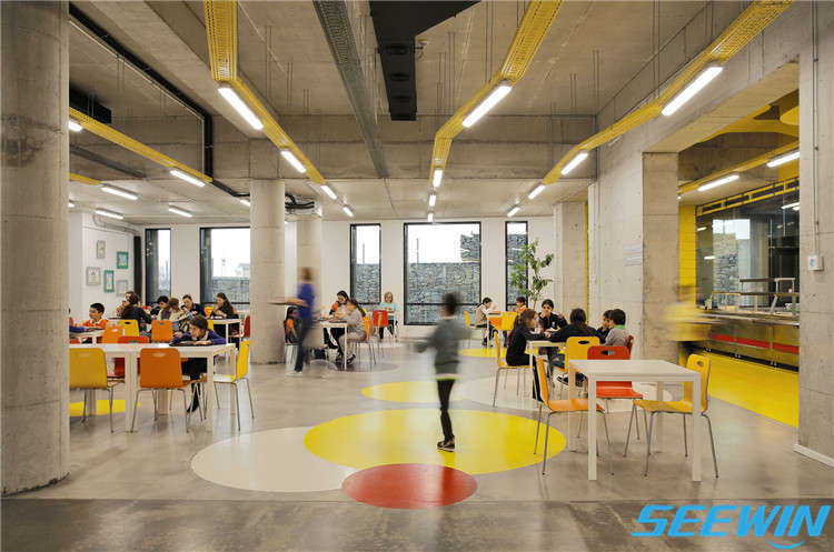 學校餐廳家具